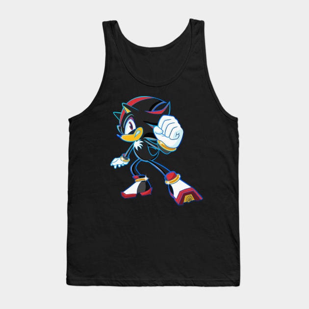 Shadow the Hedgehog Tank Top by SophieScruggs